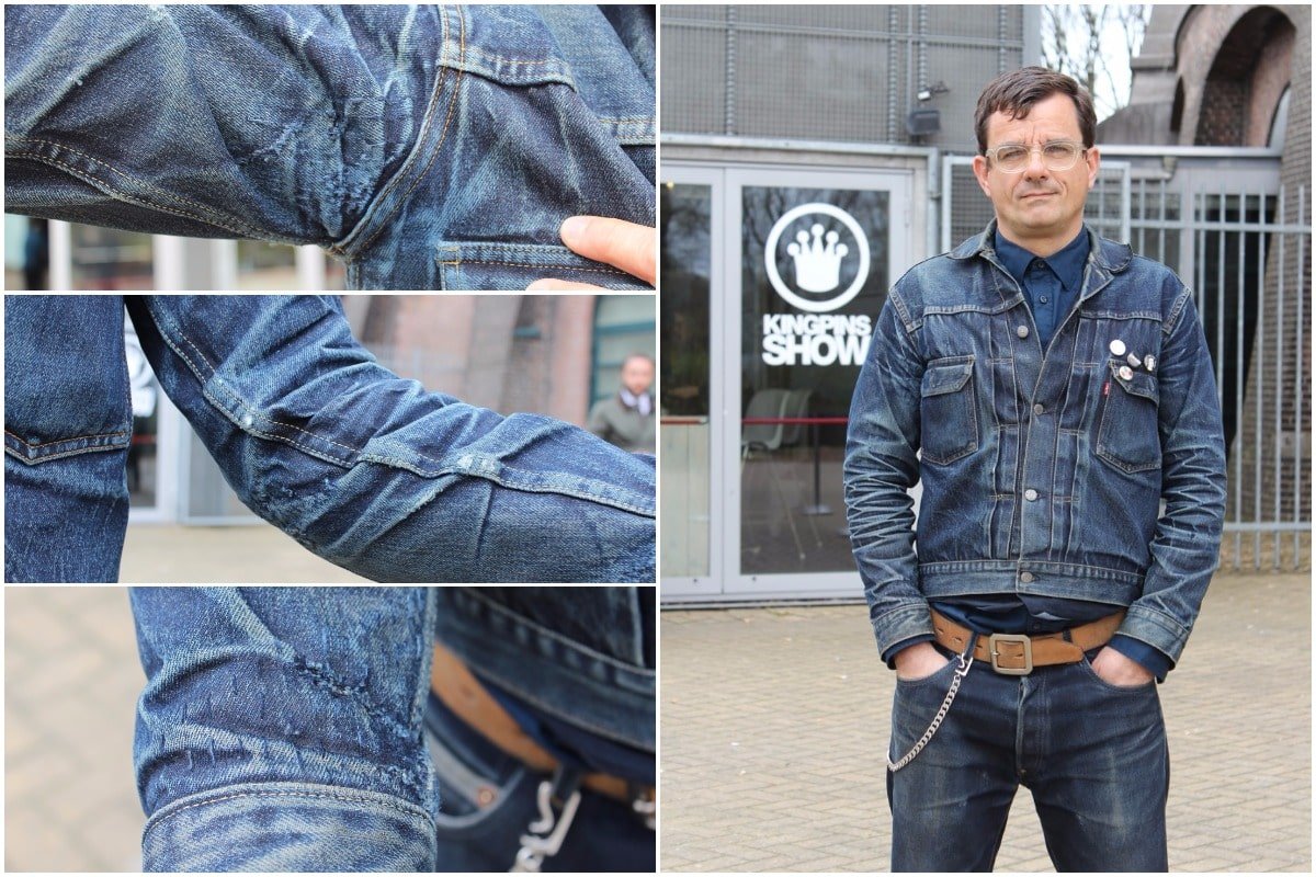 Tilmann Wröbel of Monsieur-T in his LVC Type II jacket