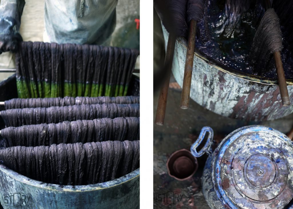 STORY mfg hank dyeing