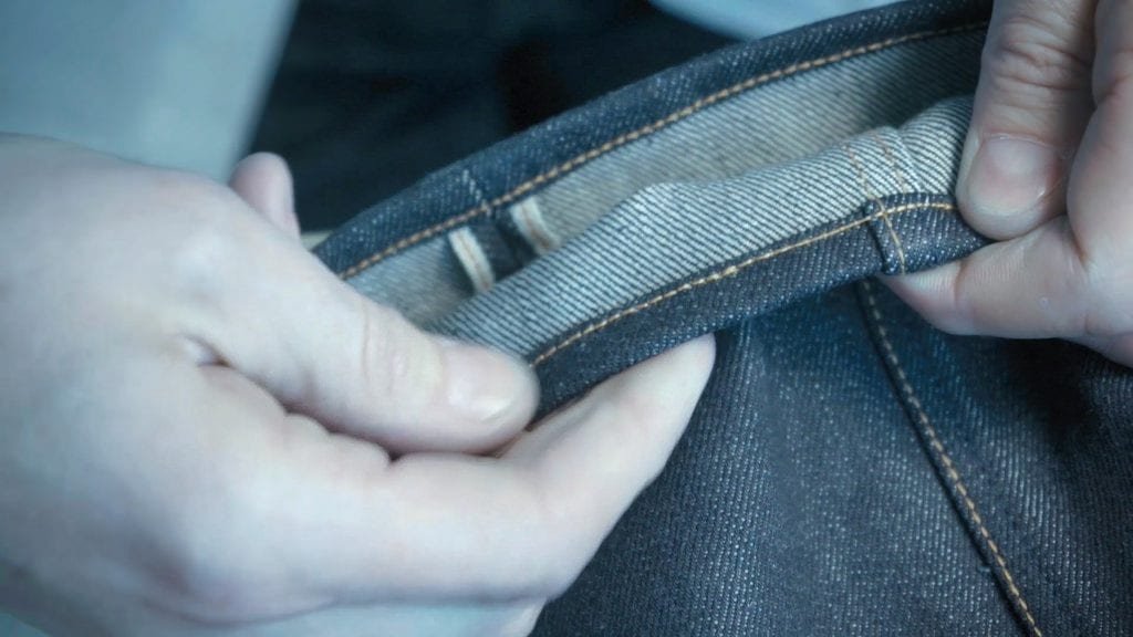 Paul Kruize jeans lock stitch