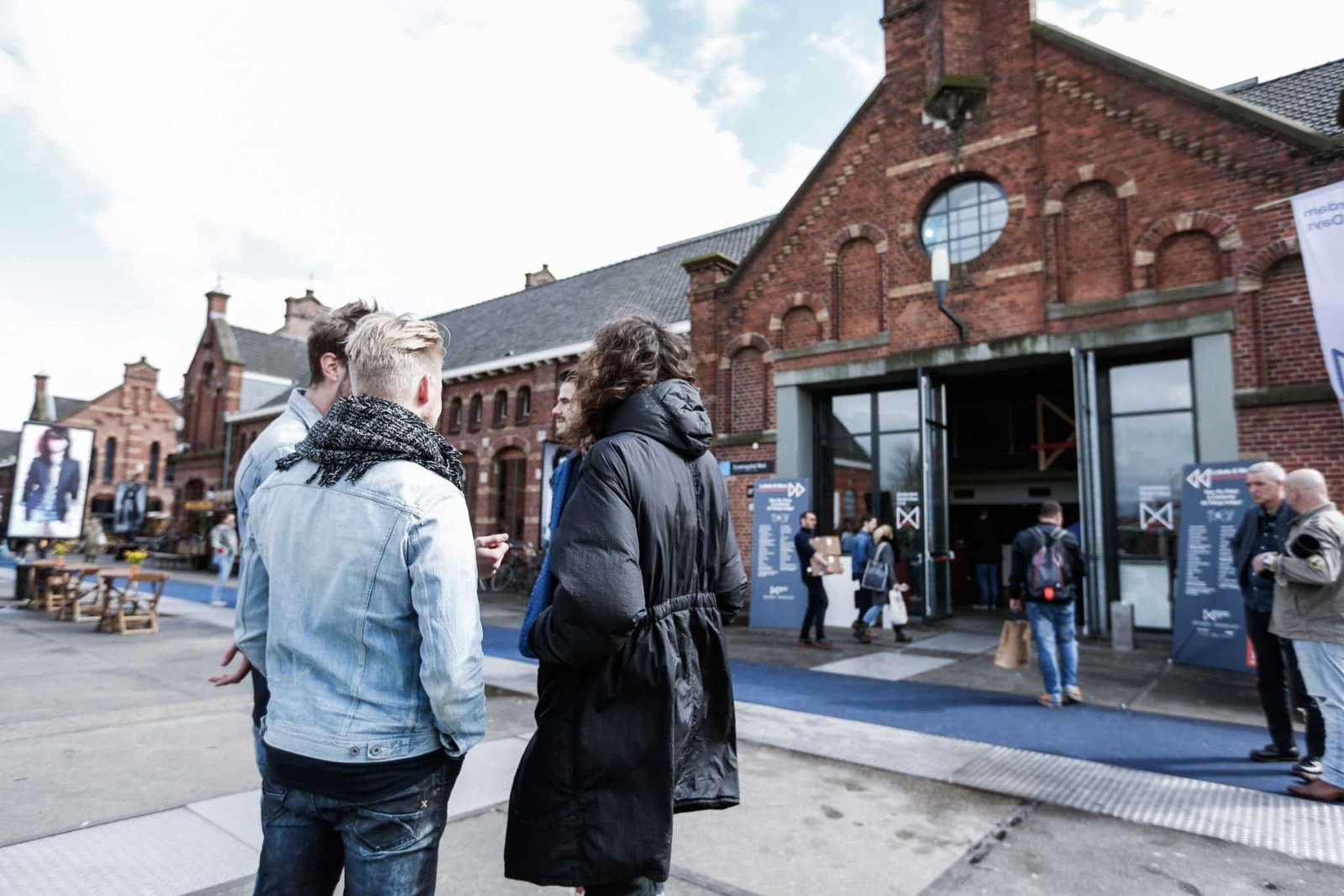 Amsterdam Denim Days, Blueprint hall outside