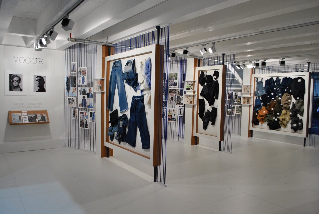 Bluezone, Munich Fabric Start, Denimhunters, denim, raw denim, selvedge denim, staff training, how to sell jeans, Thomas Stege Bojer Munich Fabric Start Bluezone September 2017 Concept Zone inside