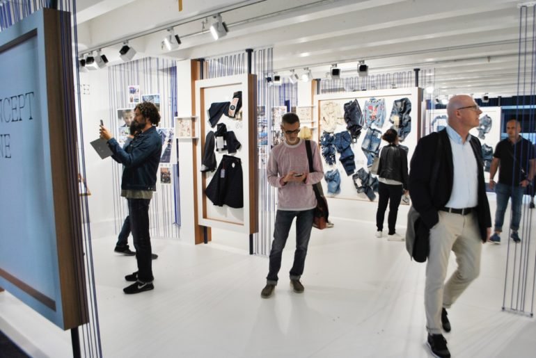 Munich Fabric Start Bluezone September 2017 Concept Zone visitors