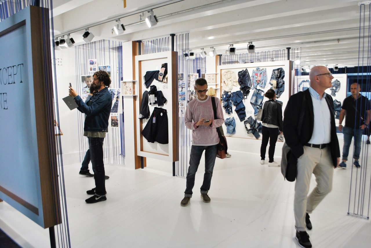 Munich Fabric Start Bluezone September 2017 Concept Zone visitors