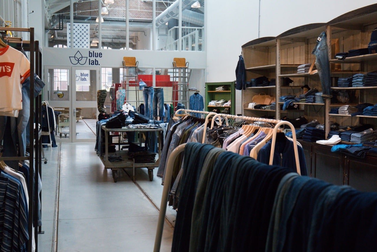 The Denim City Amsterdam store