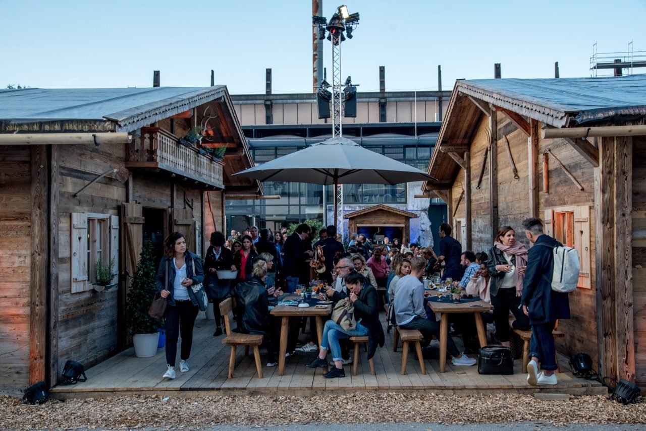 Munich Fabric Start Bluezone party