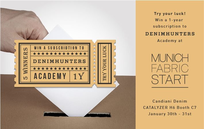 Candiani Denimhunters Academy Raffle