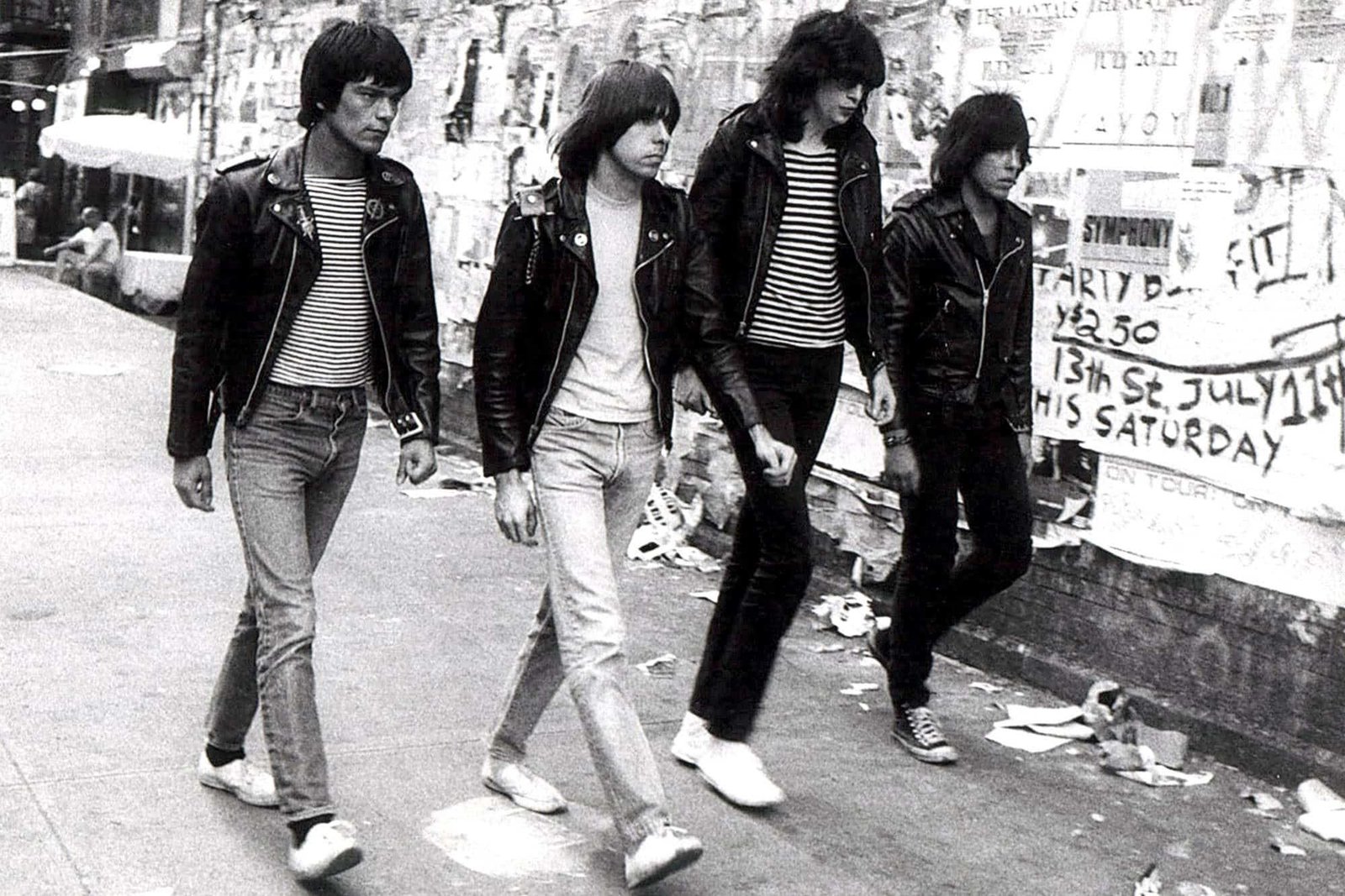 How to style jeans The Ramones rock n roll archetype