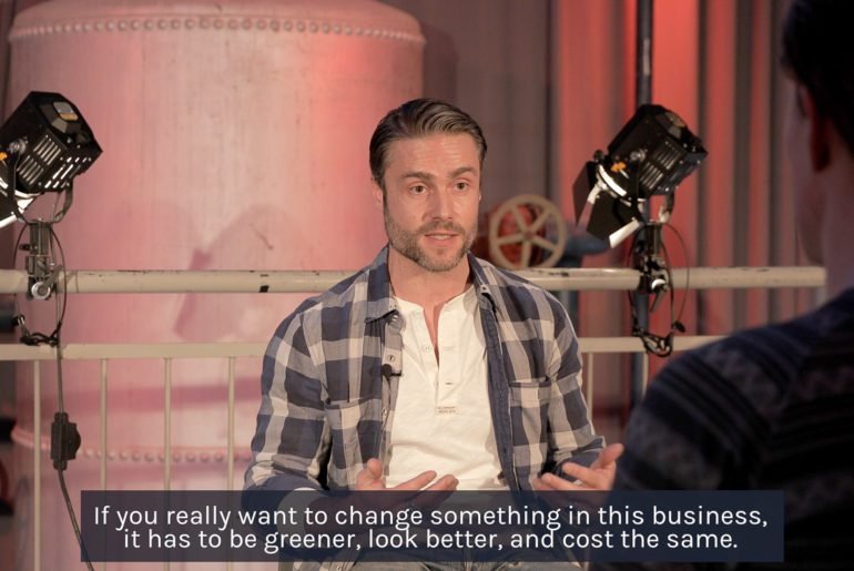 Sustainability in denim video Bluezone