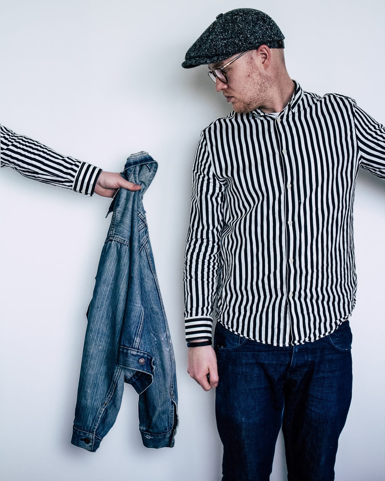 Denimhunters, Blue Blooded Instagrammer, koenkuik, raw denim, denim jacket, Photoshop