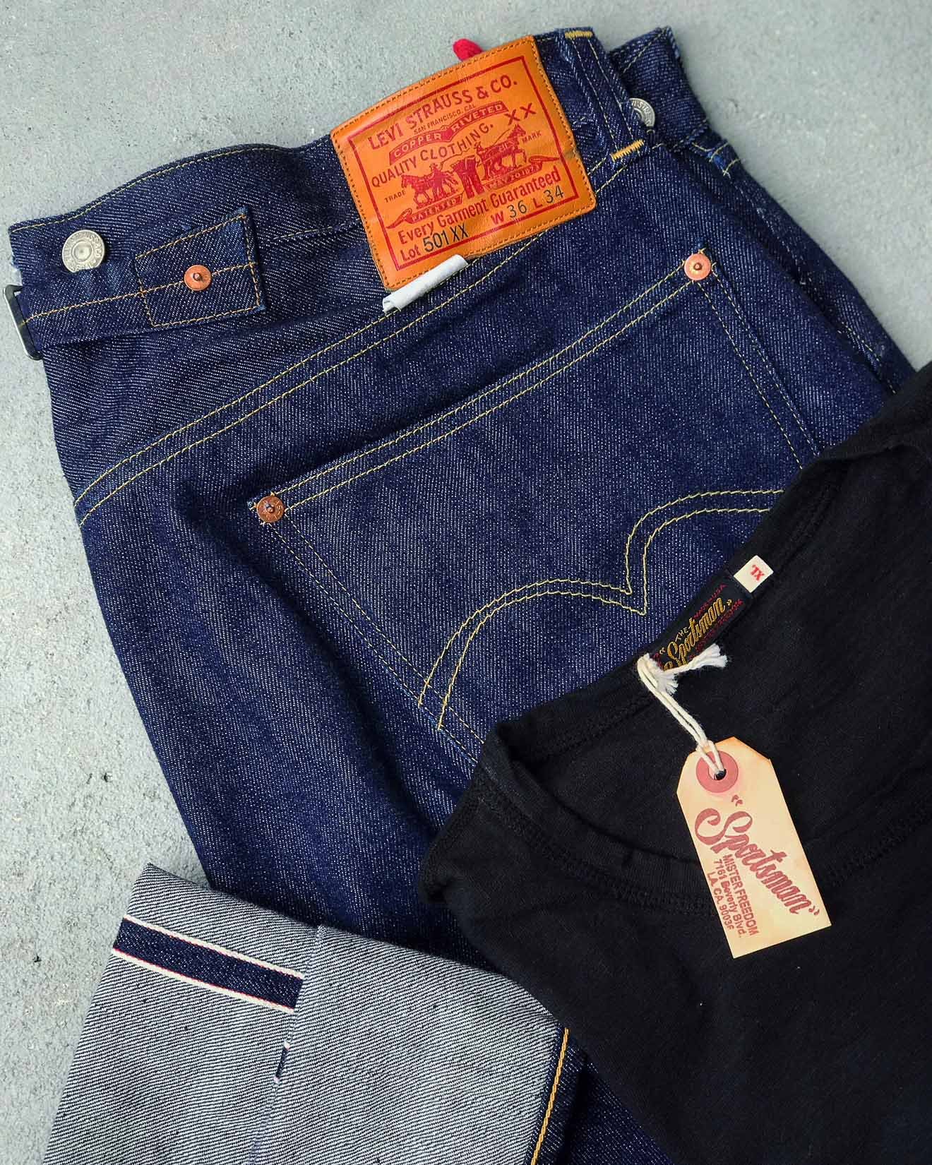 Blue Blooded, Instagrammer, everythingjacob, Denimhunters, interview, Q&A, Levi's Vintage Clothing, 501, Mister Freedom t-shirt