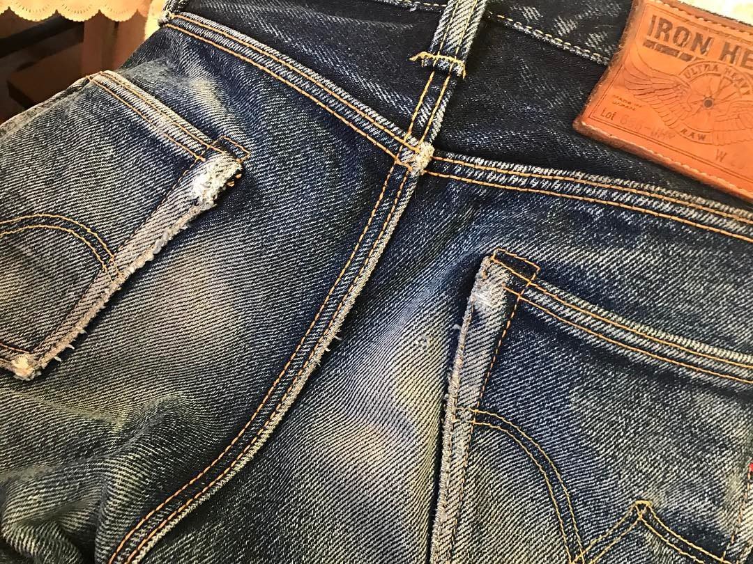 Must-follow Instagrammers. Iron Heart army. heavyweight denim, made in Japan, raw denim, Iron Heart, ultra heavy raw