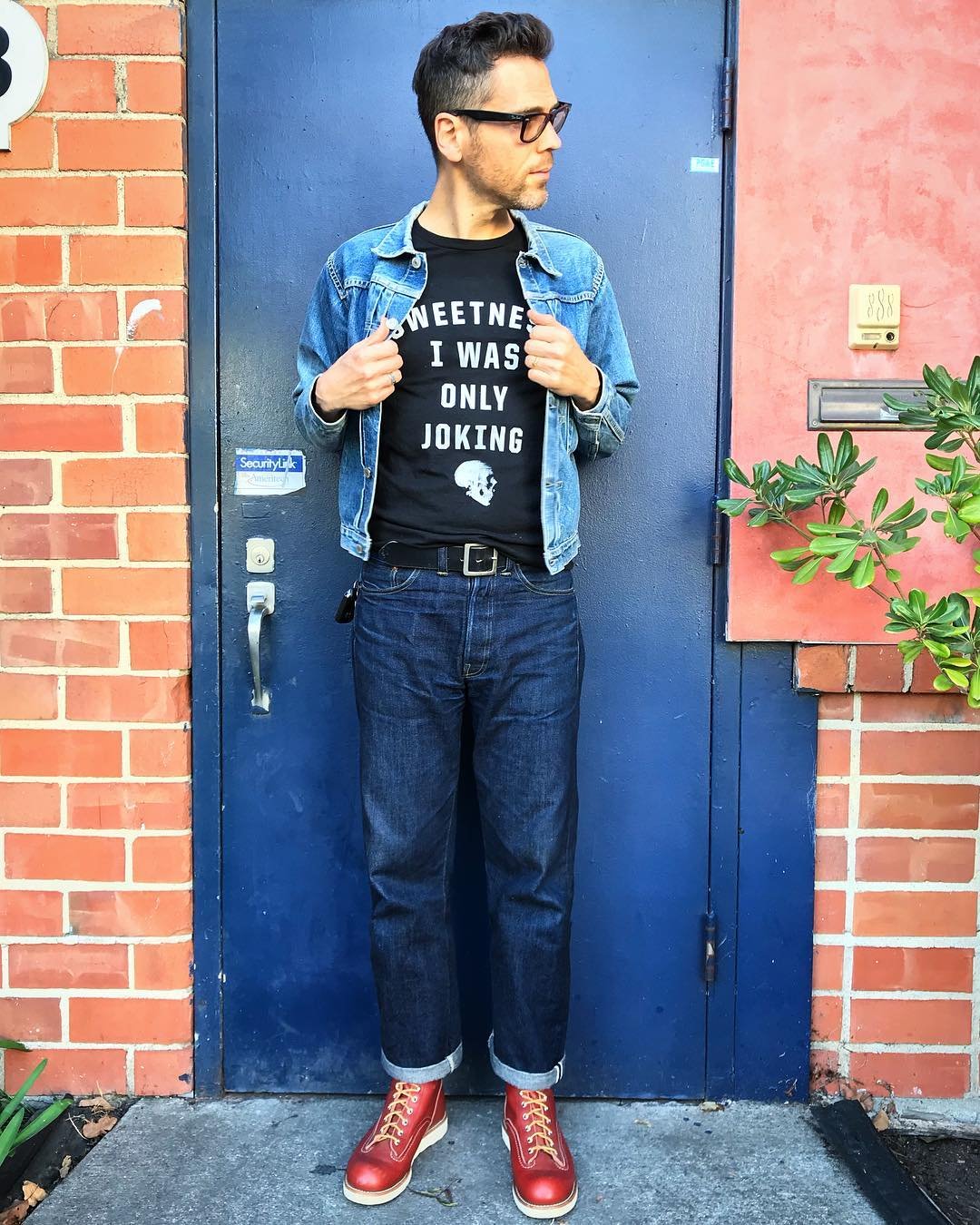 Blue Blooded, Instagrammer, sanforizedson, Denimhunters, raw denim, Bay Area, selvedge denim, Red Wing boots, Red Wing, Red Wings, Lineman