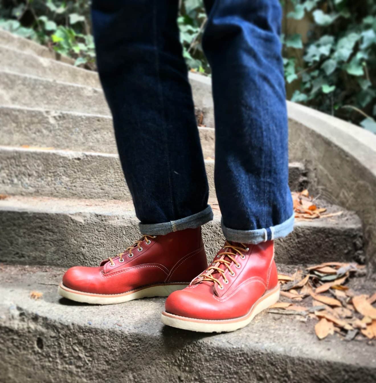 Blue Blooded, Instagrammer, sanforizedson, Denimhunters, raw denim, Bay Area, selvedge denim, Red Wing boots, Red Wing, Red Wings, Lineman