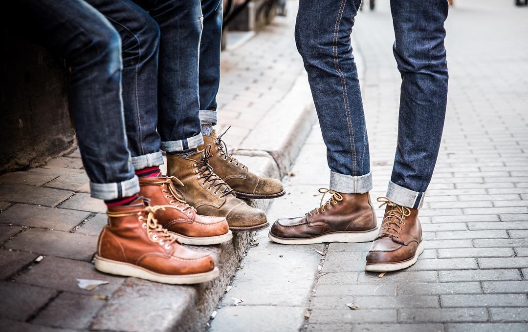 Denimhunters, Blue Blooded, Instagrammer, redrawdenim, Q&A, Sweden, raw denim, Red Wings, Moctoe, 875, Iron Ranger