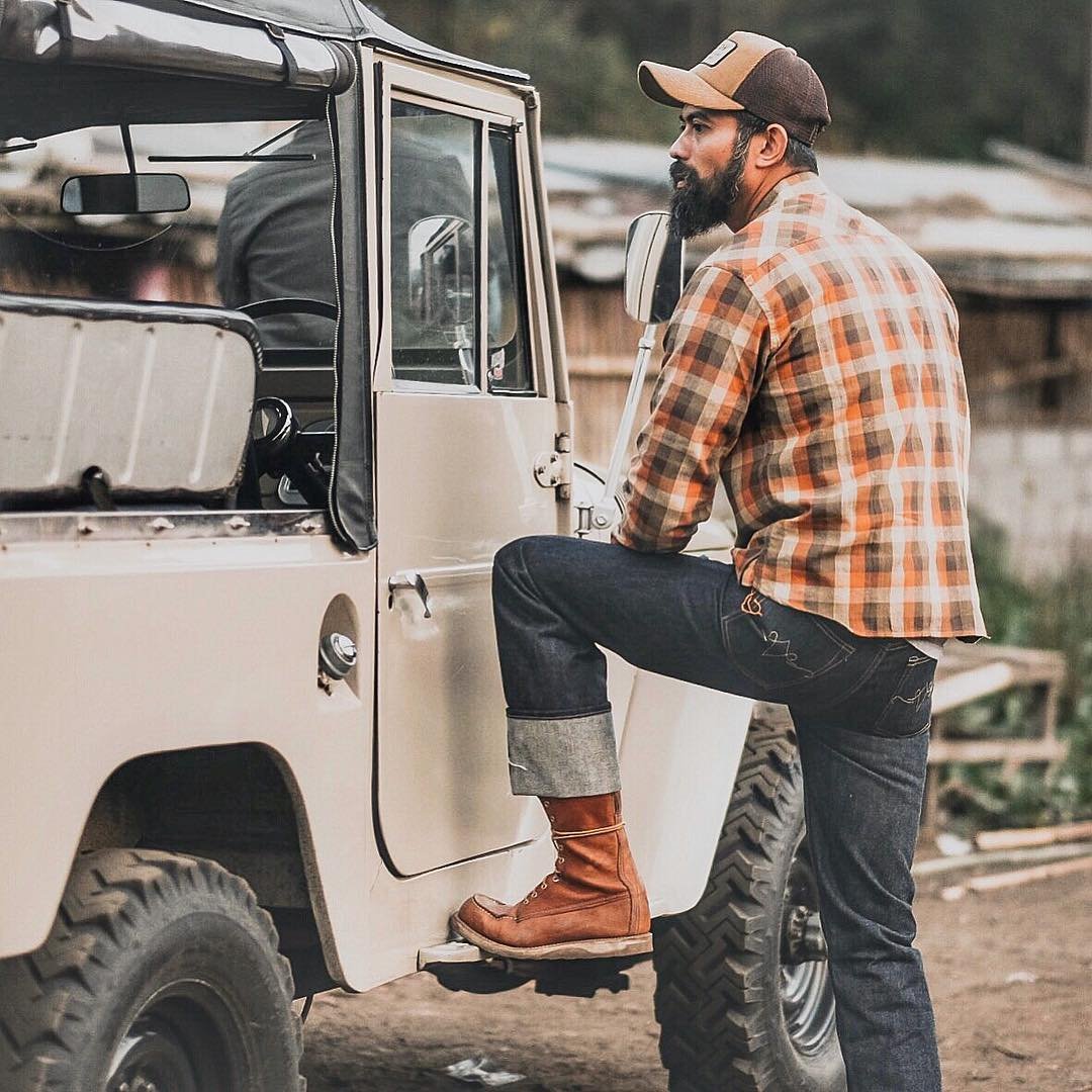 Blue Blooded, Instagrammer, Denimhunters, johanmalik80, Indonesia, raw denim, selvedge denim, motorcycles,