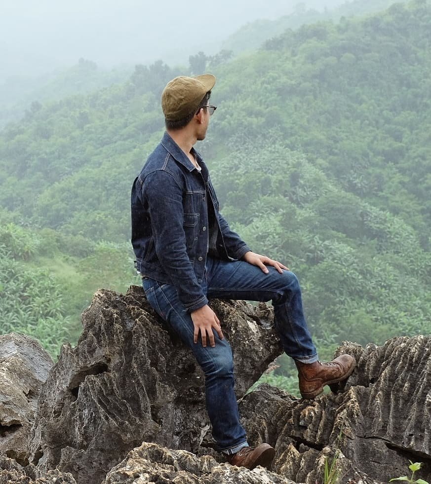 Blue Blooded Instagrammer, Denimhunters, sirjoms, Phillipines, raw denim, heavyweight denim, Iron Heart