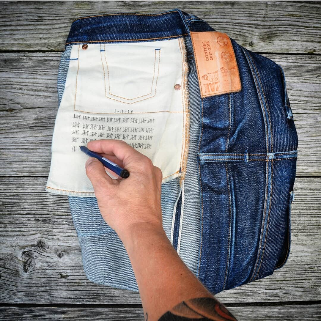 Blue Blooded, Instagrammer, bvo_66, Denimhunters, counting days of wear