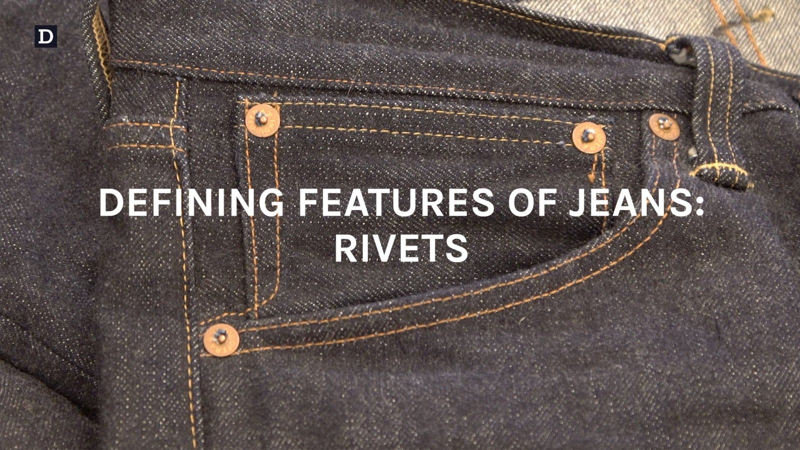 Why jeans have rivets