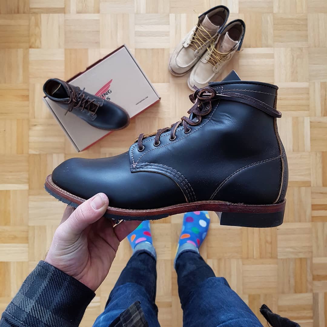 Blue Blooded, Instagrammer, michael.ow.en, Denimhunters, Red Wing, Beckman boots, Klondike leather
