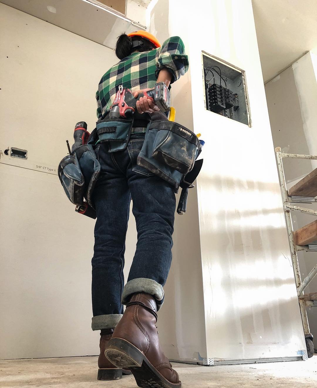 Blue Blooded, Instagrammer, roxrocks86, Denimhunters, Iron Heart, Red Wing womens, ultra heavy flannels