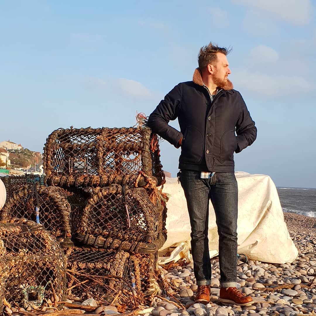 Blue Blooded, Instagrammer, Denimhunters, eddenim, Iron Heart, N1, deck jacket,