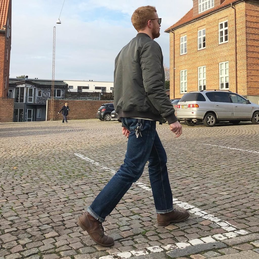 Blue Blooded, Instagrammer, redheadbluebottom, Iron Heart, UHR, 888, raw denim, selvedge denim,