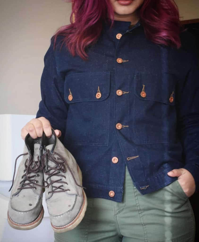 Blue Blooded, Instagrammer, Denimhunters, Jess Murray, Aegis Handcraft, Poorwill, denim dudette, ladies in denim, one woman brand,