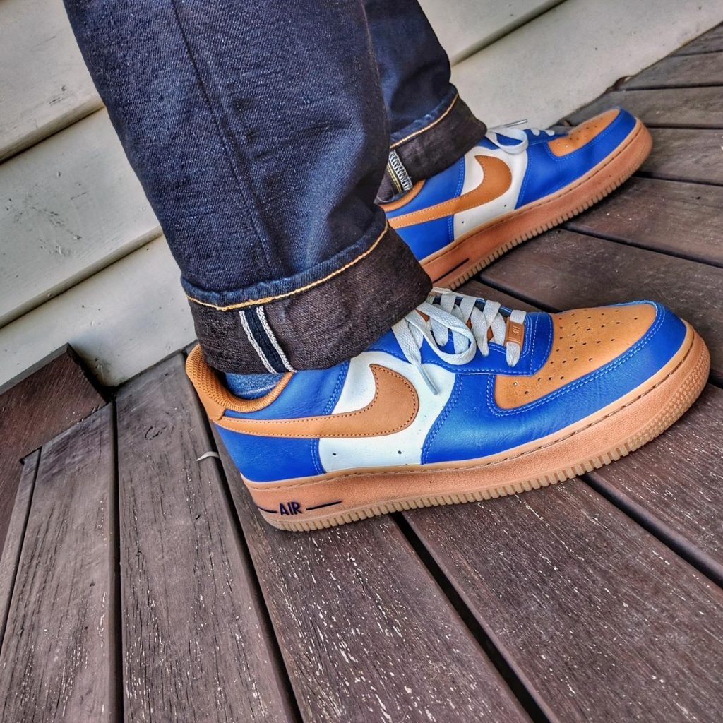 Blue Blooded, Instagrammer, Indigoshrimp, Nike, Air Force One,