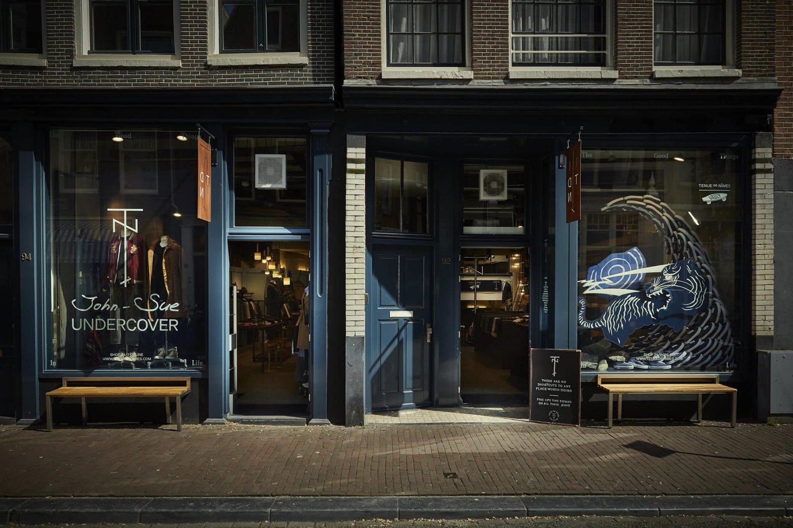 Tenue de Nîmes, Amsterdam, denim store, denim destination, Denimhunters, Sportswear International,