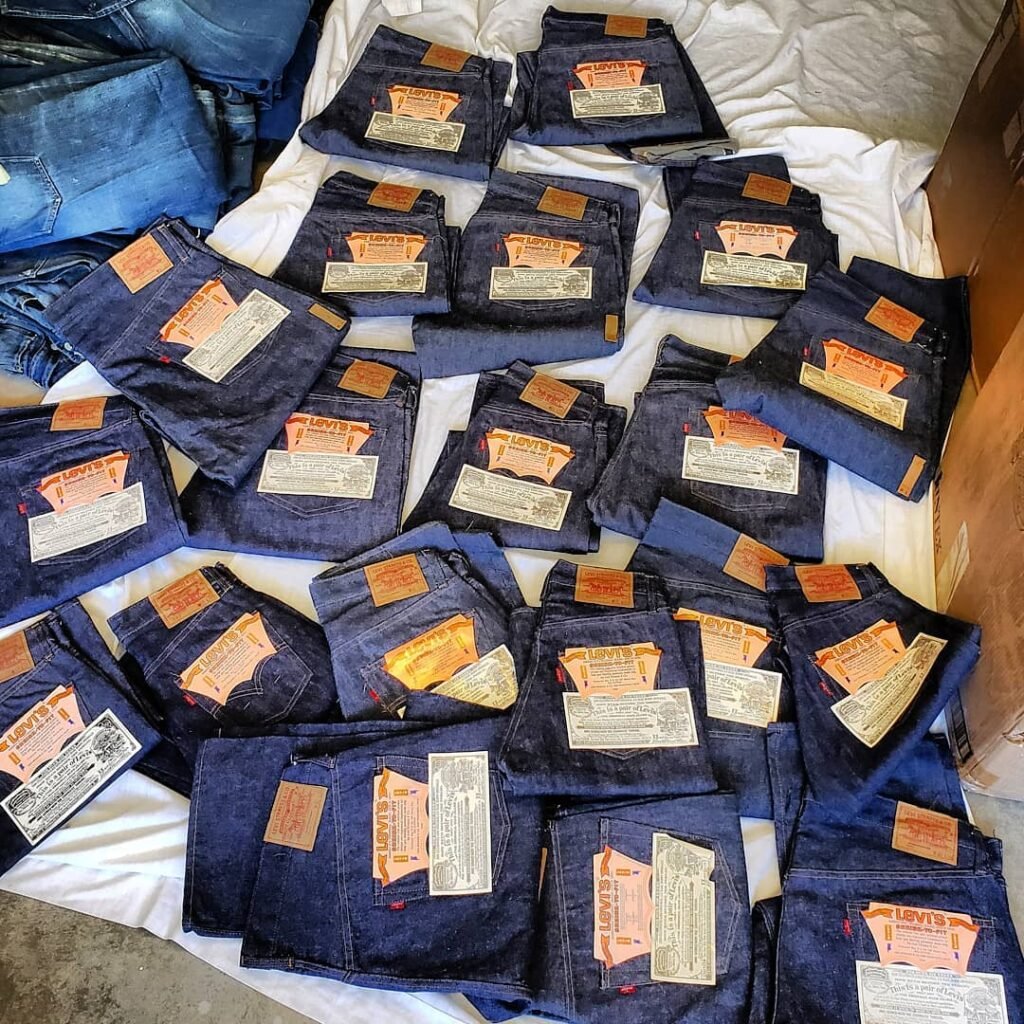 Brit Eaton, Denimhunters Podcast, vintage jeans, Levi's, vintage Levi's, originalindianajeans,